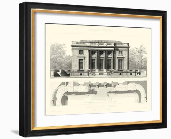 Palais Du Petit Trianon-E. Obermayer-Framed Art Print