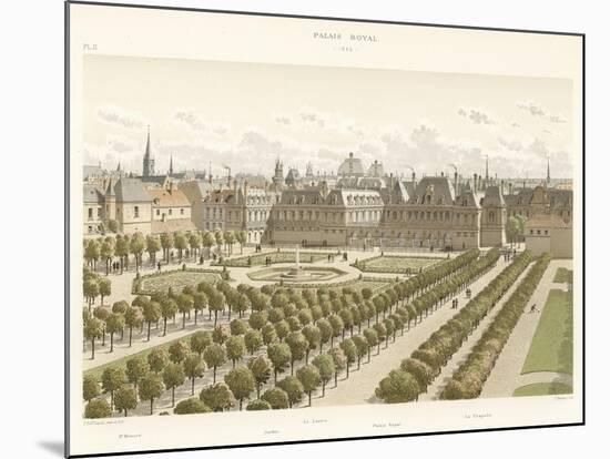 Palais Royal, 1645-null-Mounted Giclee Print