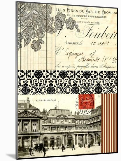 Palais Royal-Violet Leclaire-Mounted Art Print