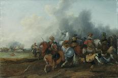 A Cavalry Skirmish, 1632-Palamedes Palamedesz-Giclee Print