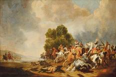 A Cavalry Skirmish, 1632-Palamedes Palamedesz-Giclee Print