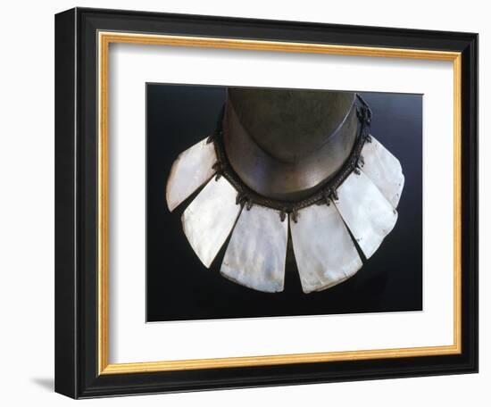 'Palangapang' mother of pearl shell necklace, Philippines-Werner Forman-Framed Giclee Print