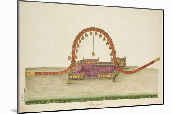 Palanquin, 1800-10-Jack Joyenadey-Mounted Giclee Print