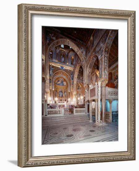 Palatine Chapel, Palazzo dei Normanii or Palazzo Reale, 1132-40, Palermo, Sicily-null-Framed Photographic Print