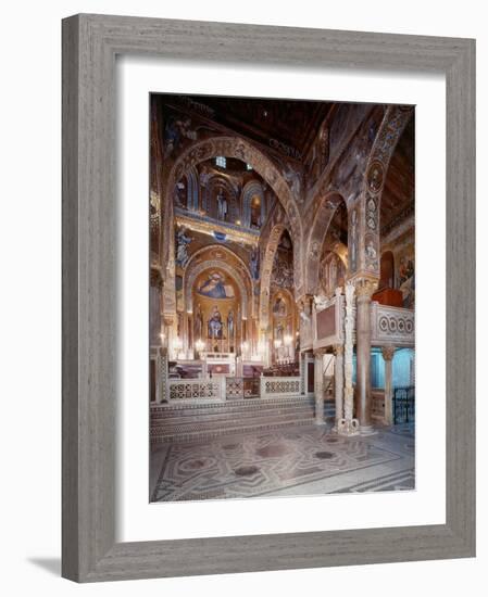 Palatine Chapel, Palazzo dei Normanii or Palazzo Reale, 1132-40, Palermo, Sicily-null-Framed Photographic Print