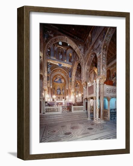 Palatine Chapel, Palazzo dei Normanii or Palazzo Reale, 1132-40, Palermo, Sicily-null-Framed Photographic Print