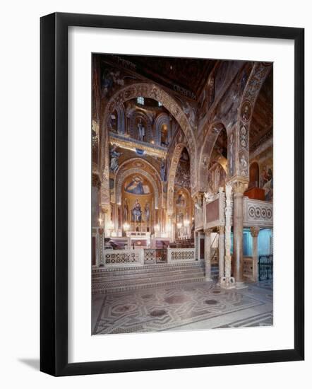 Palatine Chapel, Palazzo dei Normanii or Palazzo Reale, 1132-40, Palermo, Sicily-null-Framed Photographic Print