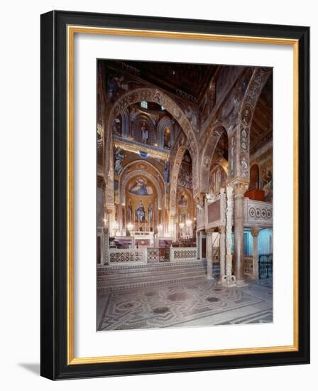 Palatine Chapel, Palazzo dei Normanii or Palazzo Reale, 1132-40, Palermo, Sicily-null-Framed Photographic Print