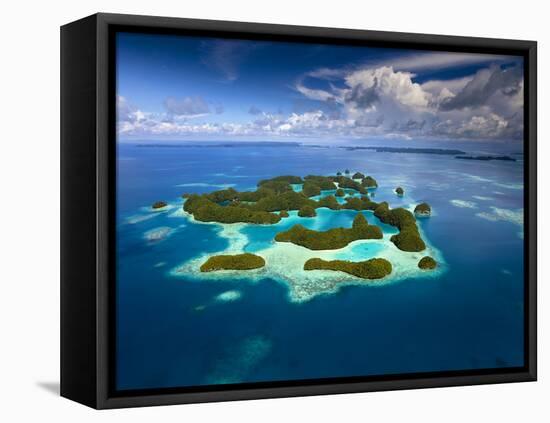 Palau and 70 Mile Islands-Ian Shive-Framed Premier Image Canvas