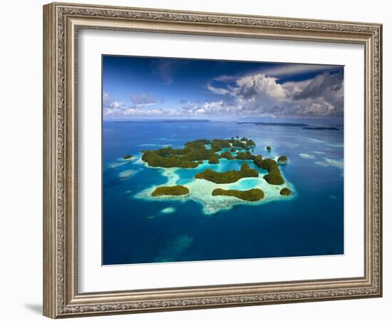 Palau and 70 Mile Islands-Ian Shive-Framed Photographic Print