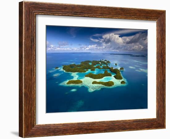 Palau and 70 Mile Islands-Ian Shive-Framed Photographic Print