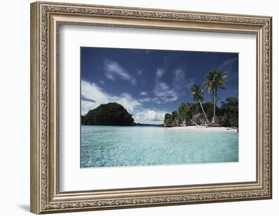 Palau, Honeymoon Island, Rock Islands-Stuart Westmorland-Framed Photographic Print