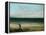 Palavas or the Artist by the Sea, 1854-Gustave Courbet-Framed Premier Image Canvas