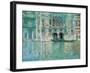 Palazza da Mula a Venezia-Claude Monet-Framed Art Print