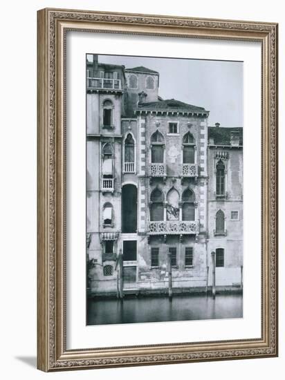 Palazzo Contarini Fasan-null-Framed Photographic Print