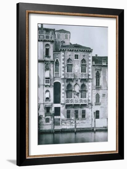 Palazzo Contarini Fasan-null-Framed Photographic Print