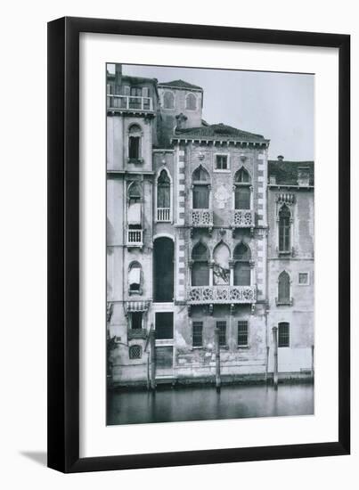 Palazzo Contarini Fasan-null-Framed Photographic Print