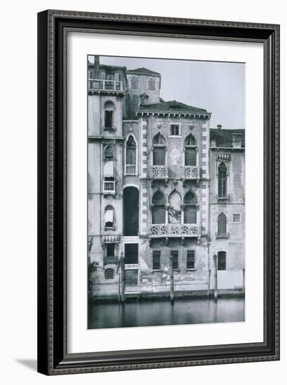 Palazzo Contarini Fasan-null-Framed Photographic Print