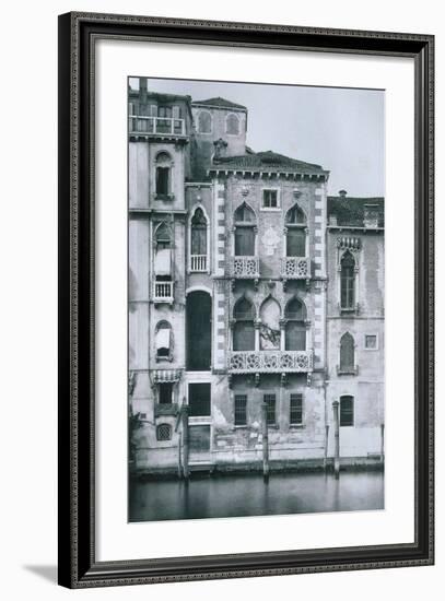 Palazzo Contarini Fasan-null-Framed Photographic Print