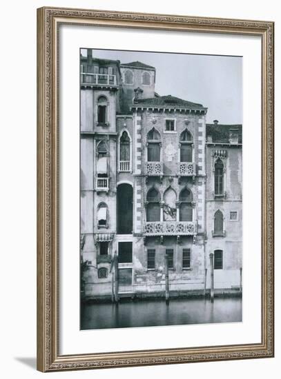 Palazzo Contarini Fasan-null-Framed Photographic Print