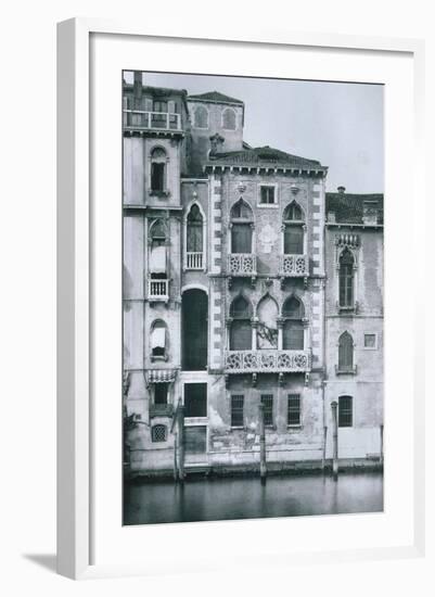 Palazzo Contarini Fasan-null-Framed Photographic Print