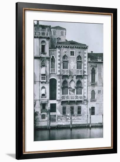 Palazzo Contarini Fasan-null-Framed Photographic Print