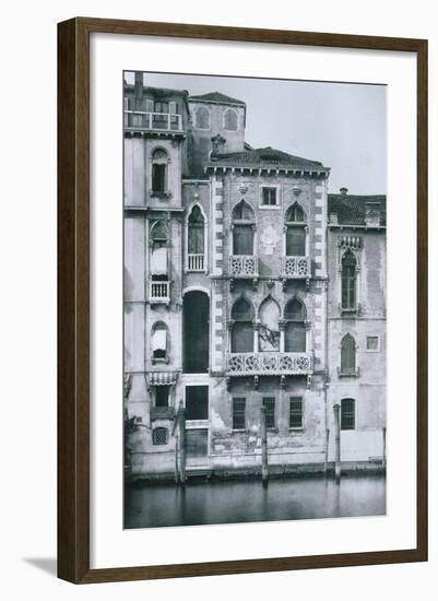 Palazzo Contarini Fasan-null-Framed Photographic Print