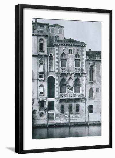 Palazzo Contarini Fasan-null-Framed Photographic Print