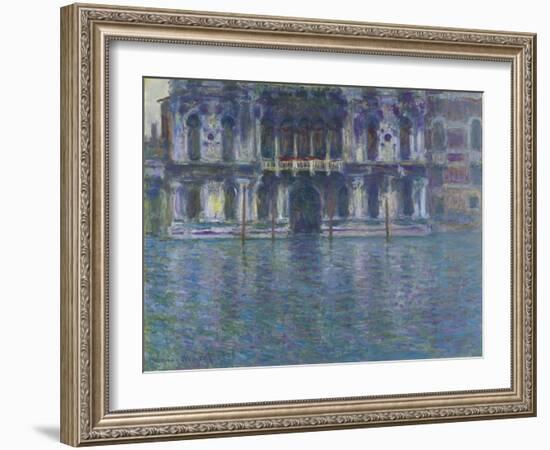 Palazzo Contarini-Claude Monet-Framed Giclee Print