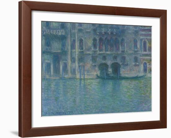 Palazzo da Mula, Venice, 1908-Claude Monet-Framed Premium Giclee Print