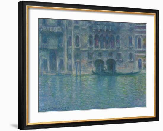 Palazzo da Mula, Venice, 1908-Claude Monet-Framed Premium Giclee Print