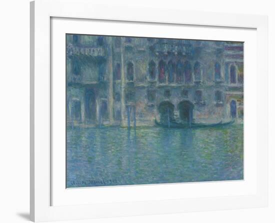 Palazzo da Mula, Venice, 1908-Claude Monet-Framed Premium Giclee Print