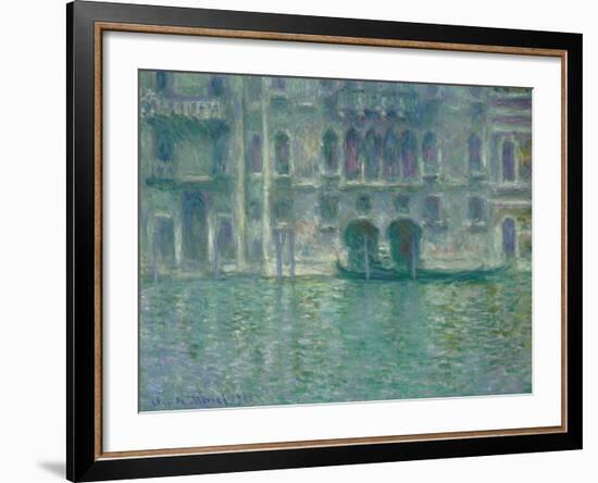 Palazzo Da Mula, Venice, 1908-Claude Monet-Framed Premium Giclee Print