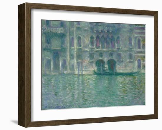 Palazzo Da Mula, Venice, 1908-Claude Monet-Framed Giclee Print