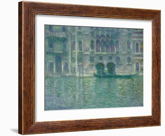 Palazzo Da Mula, Venice, 1908-Claude Monet-Framed Giclee Print