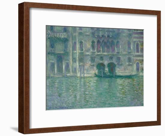 Palazzo Da Mula, Venice, 1908-Claude Monet-Framed Giclee Print