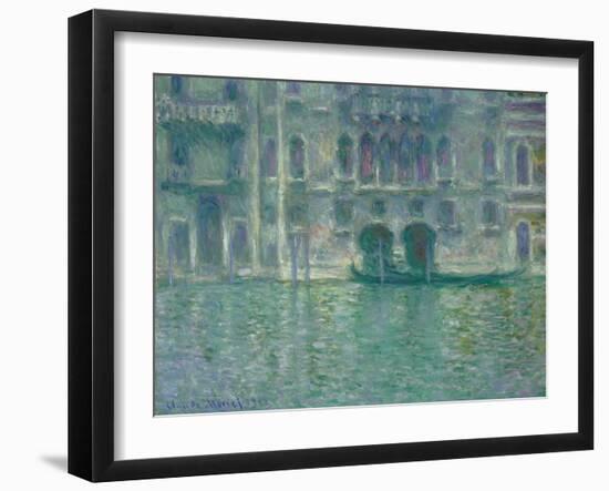 Palazzo Da Mula, Venice, 1908-Claude Monet-Framed Giclee Print