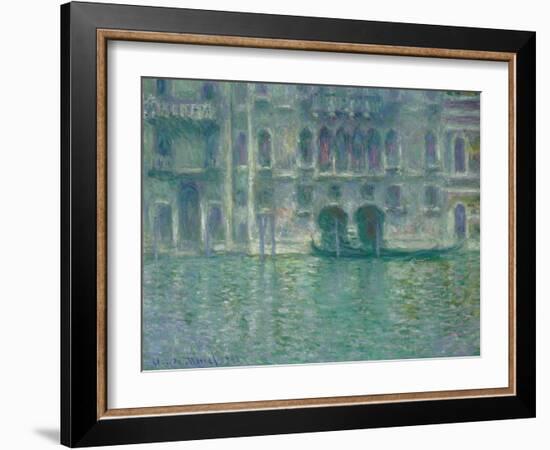 Palazzo Da Mula, Venice, 1908-Claude Monet-Framed Giclee Print