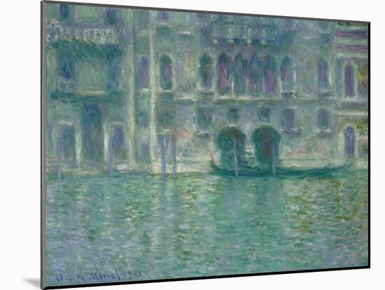 Palazzo Da Mula, Venice, 1908-Claude Monet-Mounted Giclee Print