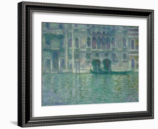 Palazzo Da Mula, Venice, 1908-Claude Monet-Framed Giclee Print