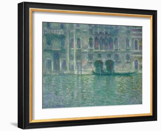 Palazzo Da Mula, Venice, 1908-Claude Monet-Framed Giclee Print