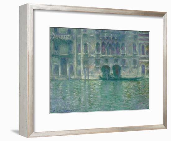 Palazzo Da Mula, Venice, 1908-Claude Monet-Framed Giclee Print