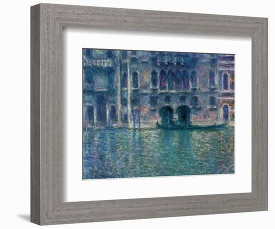 Palazzo Da Mula, Venice, 1908-Claude Monet-Framed Giclee Print