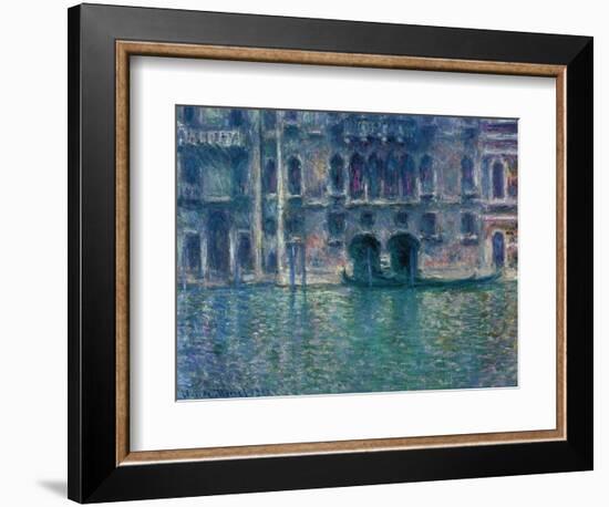 Palazzo Da Mula, Venice, 1908-Claude Monet-Framed Giclee Print