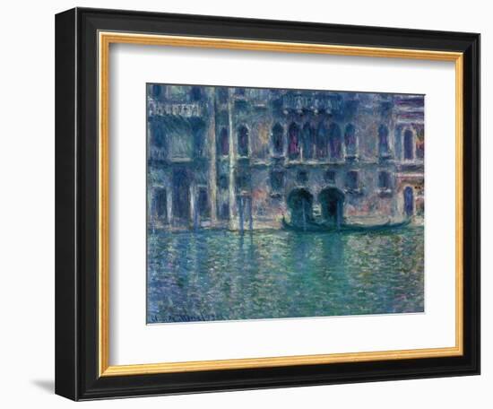 Palazzo Da Mula, Venice, 1908-Claude Monet-Framed Giclee Print