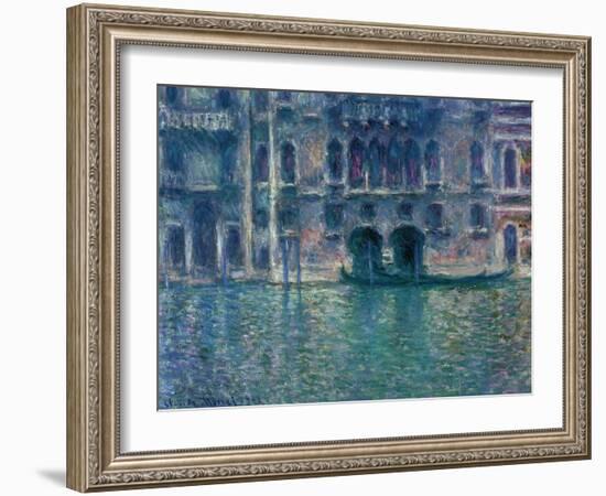 Palazzo Da Mula, Venice, 1908-Claude Monet-Framed Giclee Print