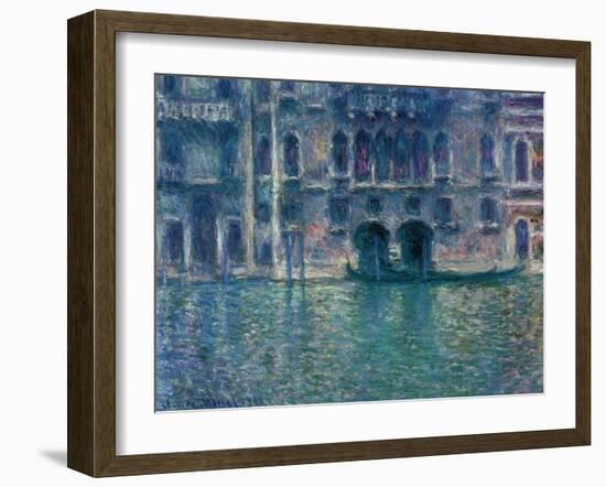 Palazzo Da Mula, Venice, 1908-Claude Monet-Framed Giclee Print