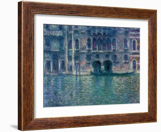 Palazzo Da Mula, Venice, 1908-Claude Monet-Framed Giclee Print