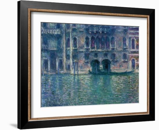 Palazzo Da Mula, Venice, 1908-Claude Monet-Framed Giclee Print