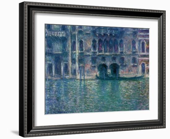 Palazzo Da Mula, Venice, 1908-Claude Monet-Framed Giclee Print